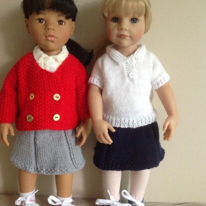 School Uniform for 18" doll