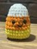 Candy corn no sew crochet pattern