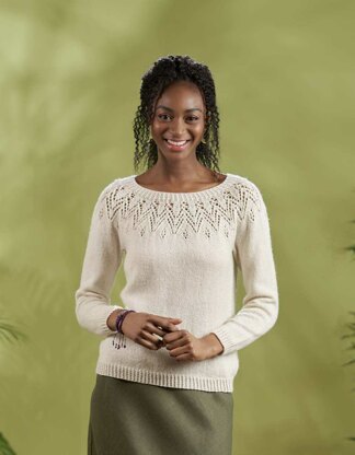 Lyra Jumper in West Yorkshire Spinners Elements DK - DBP0214 - Downloadable PDF