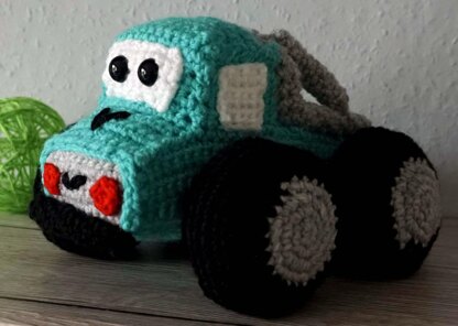 Crochet Pattern Monstertruck Bigfoot