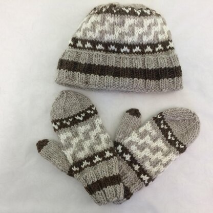 Cowichan-Inspired Hats & Mittens