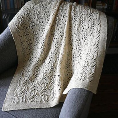 Crocus Patch Baby Blanket