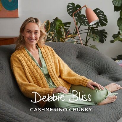 Debbie Bliss Cable Edge Jacket PDF