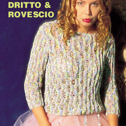 Bon Bon Pullover in Adriafil Tender - Downloadable PDF