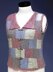 Color Block V-Neck Vest #110