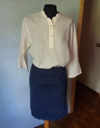 TORRETTA SILK SKIRT