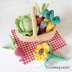 Farmers Market Basket Crochet Pattern by erinmaycrochet