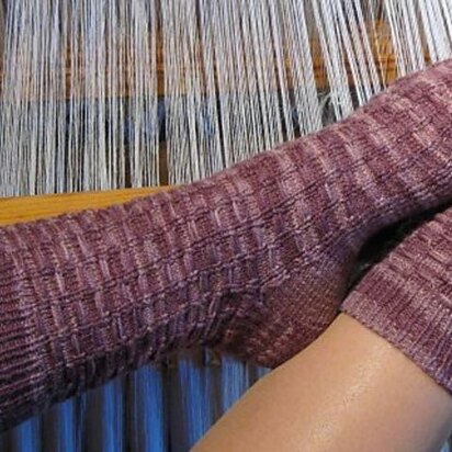 Woven Ladder Socks