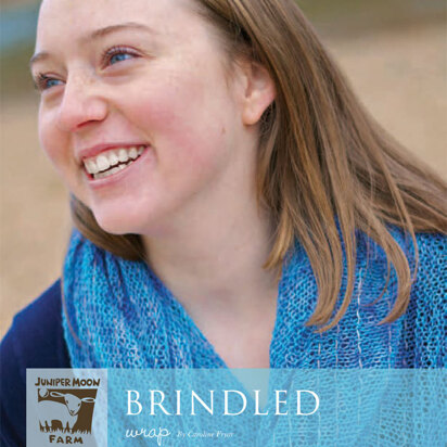 Brindled Wrap in Juniper Moon Findley Dappled - JMF04-01 - Downloadable PDF