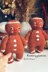 Gingerbread Man knitting toy pattern - 2 needles version