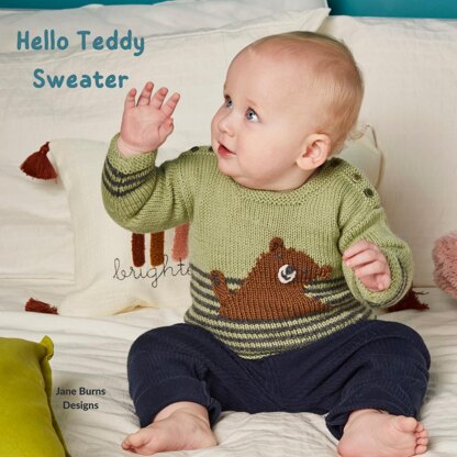 Hello Teddy Sweater