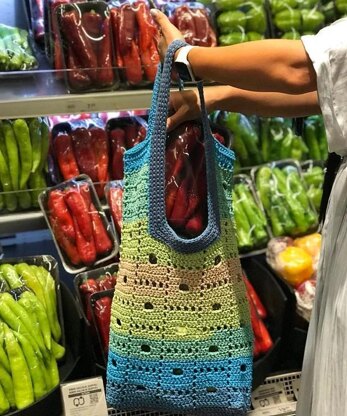 Hobo raffia bag Country
