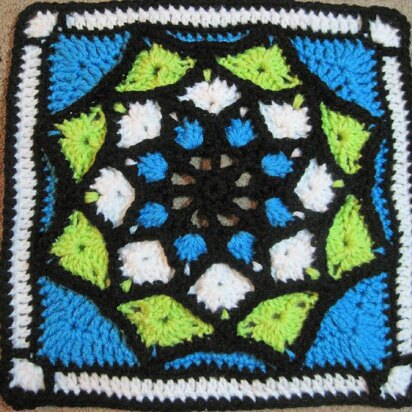 Sun Catcher Afghan Square