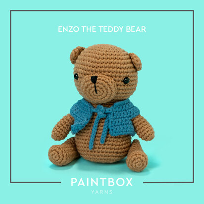 Paintbox Yarns Enzo the Teddy Bear PDF (Free)