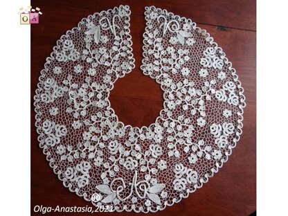 Detachable lace collar 2