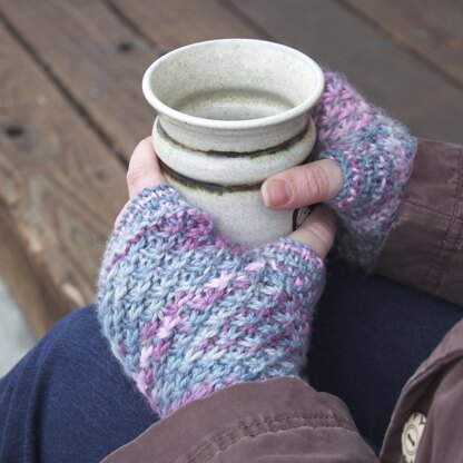 Frozen Mitts and Cowl