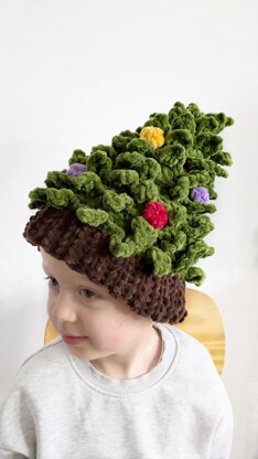 Crochet Christmas Tree Hat Pattern: Holiday Crochet Hat