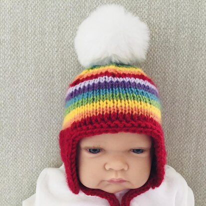 Baby Rainbow Hat