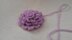 Large Dahlia Crocheted Flower