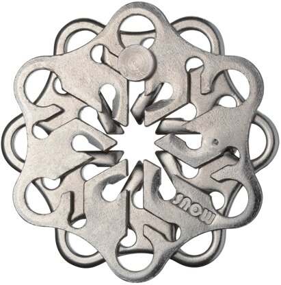 University Games Hanayama Cast Puzzle - Snow Level 3