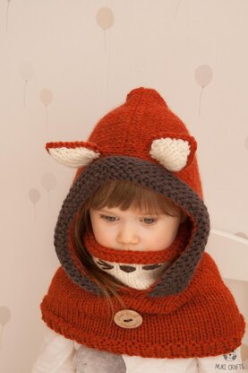 Rene fox hooded cowl