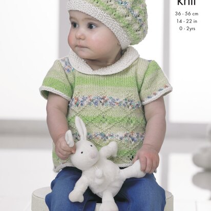 Baby Set in King Cole DK - 4312 - Downloadable PDF