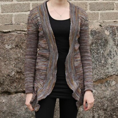 Rust & stone cardigan