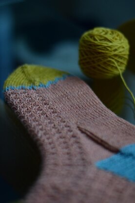 Colour therapy socks
