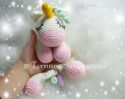 CUDDLY UNICORN crochet pattern