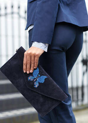 5TH Avenue - Butterfly Blazer and clutch bag in Anchor - Downloadable PDF