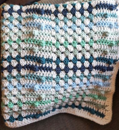 Granny Zigzag Rainbow Blanket