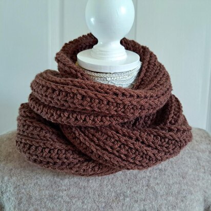 Crochet Elegant Man Scarf Pattern