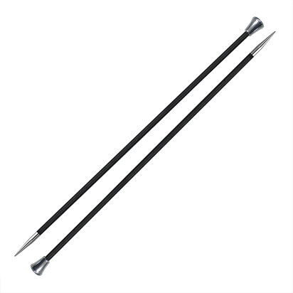 Knitter's Pride Karbonz Single Point Needle 35cm (14in) (1 Pair)