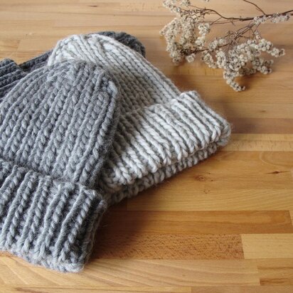 Ribbed Beanie Hat