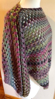 Secret Pathways Triangle Poncho