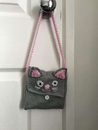 Kids cat bag purse