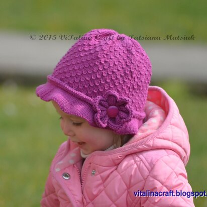 Droplet Flower Hat