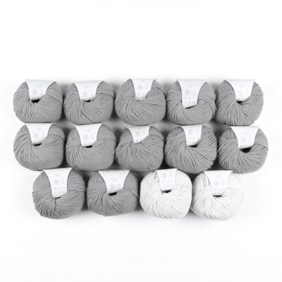 Debbie Bliss Winter Blanket KAL