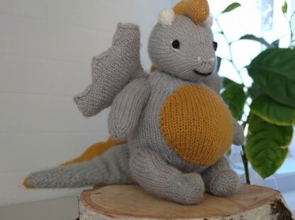 Dragon knitting pattern