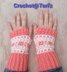 Textured Stripes Mosaic Gloves
