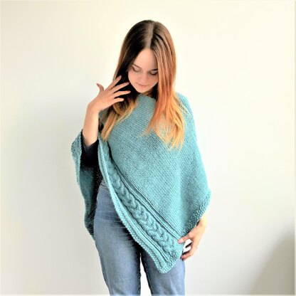 “Hearts” Poncho