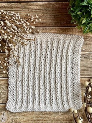 Fields and Furrows Dishcloth