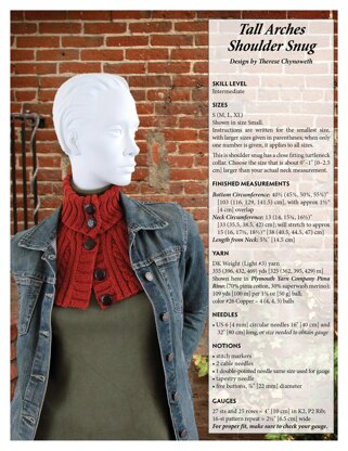 Tall Arches Shoulder Snug