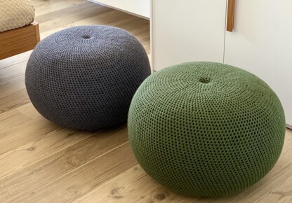 Urchin Shell Pouf