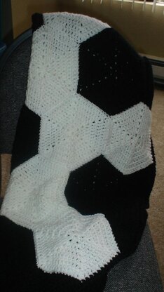 Soccer  Baby Afghan