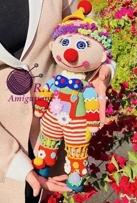 Amigurumi Super clown