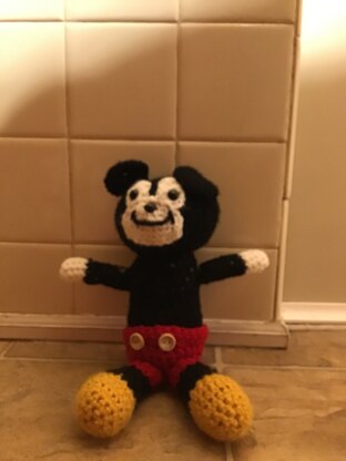 Amigurumi baby mickey