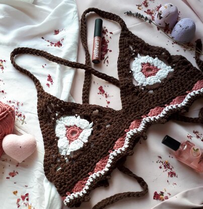 Flower power bralette