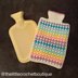 Granny Stripe Hot Water Bottle Cover