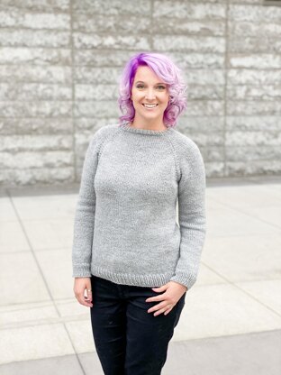 Stockinette Beginner Raglan LITE